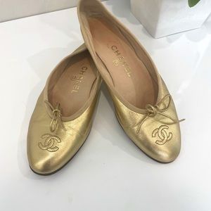 Chanel ballet flats